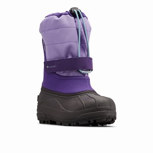 Columbia Powderbug™ Plus II Snow Pojkar Lila/Svarta (URKMN2346)